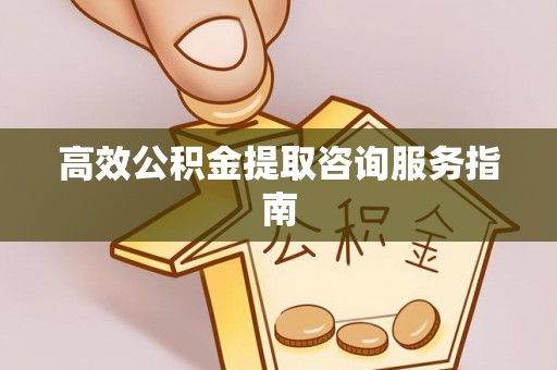金州高效公积金提取咨询服务指南